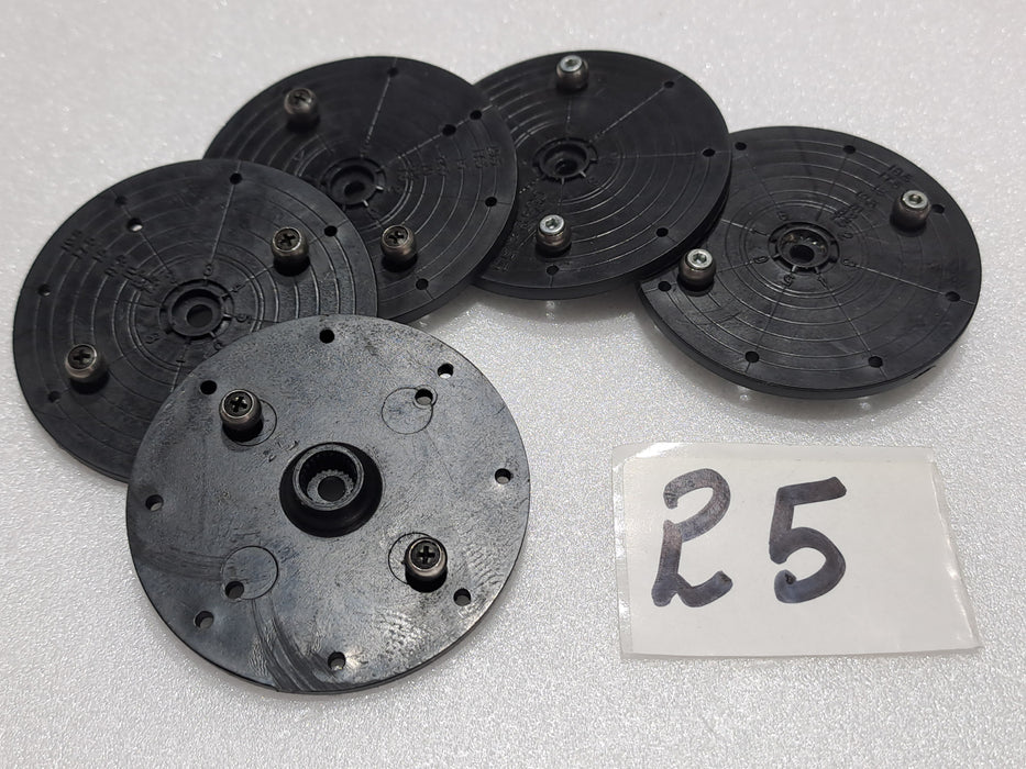 FUTABA SERVO CIRCLE HORNS PACK OF 5 WITH BALL LINKS PRE OWNED QUALITY