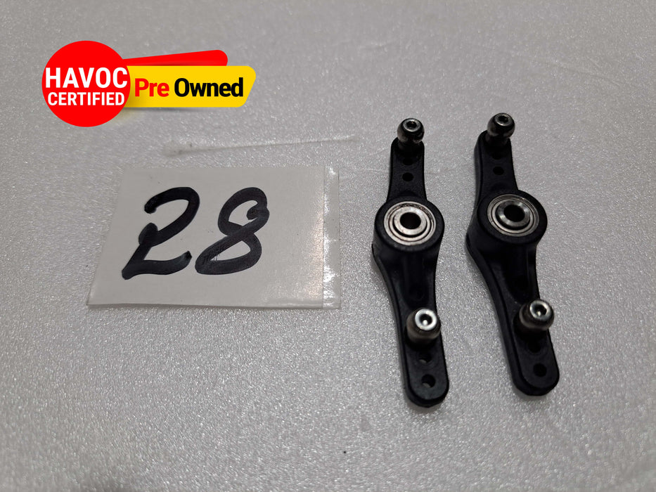 HIROBO SDX SWM MIXING ARM PART NO .-0412-301 (PACK OF 2 )PRE OWNED QUALITY