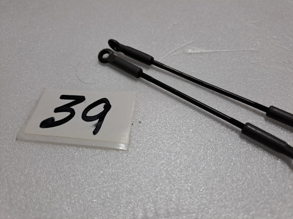 BALL LINK PACK OF 2 FOR 600 SIZE HELICOPTER 2MMX65MM RODPRE OWNED QUALITY