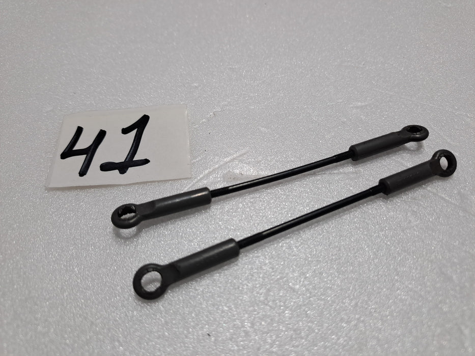 BALL LINK PACK OF 2 FOR 600 SIZE HELICOPTER 2MM60MM ROD PRE OWNED QUALITY