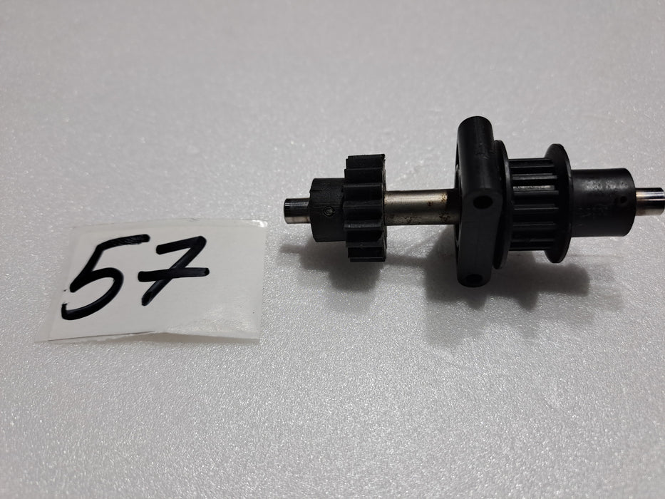HIROBO SDX SWM COUNTER GEAR PULLEY 16T SET PART NO.-0412-138PRE OWNED QUALITY