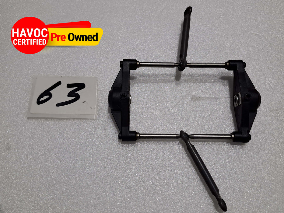 JR VIBE 50 NITRO HELICOPTER FLYBAR CAGE PART NO.-  996154PRE OWNED QUALITY