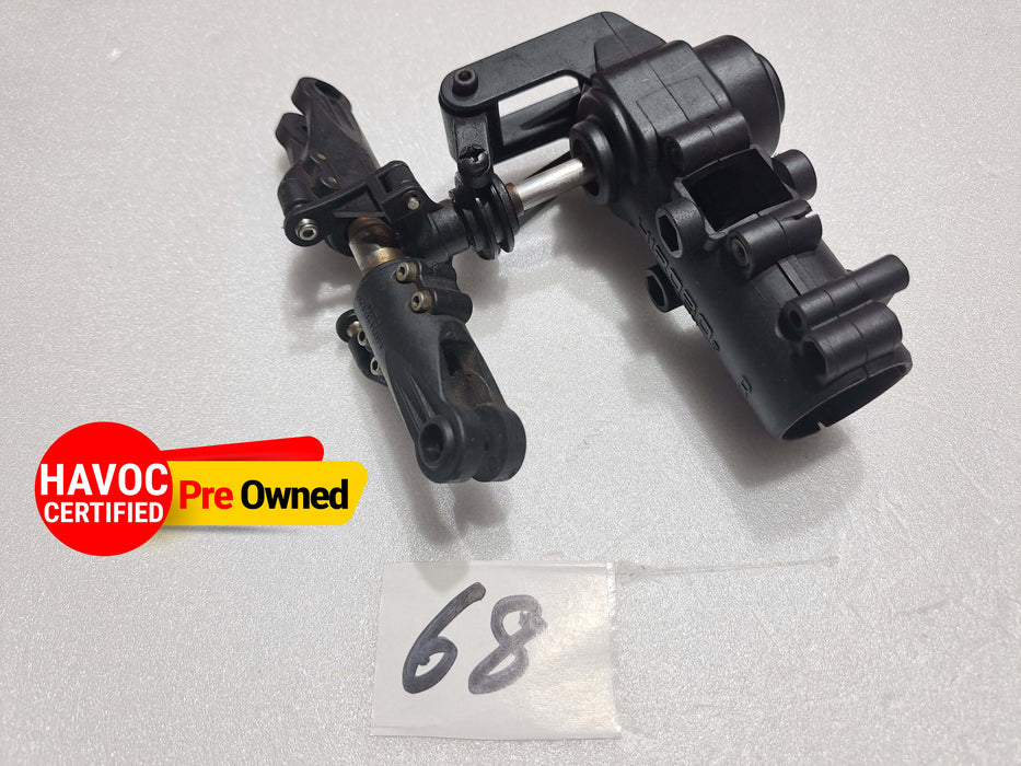 HIROBO SDX SWM TAIL ASSEMBLY SET WITHOUT BLADES AND BELT PRE OWNED QUALITY