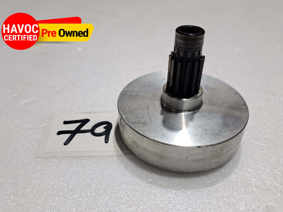 HIROBO SST-EAGLE FREYA EVOLUTION 80-90 CLUTCH BELL WITH 12T GEAR PART NO.-0414-374PRE OWNED QUALITY