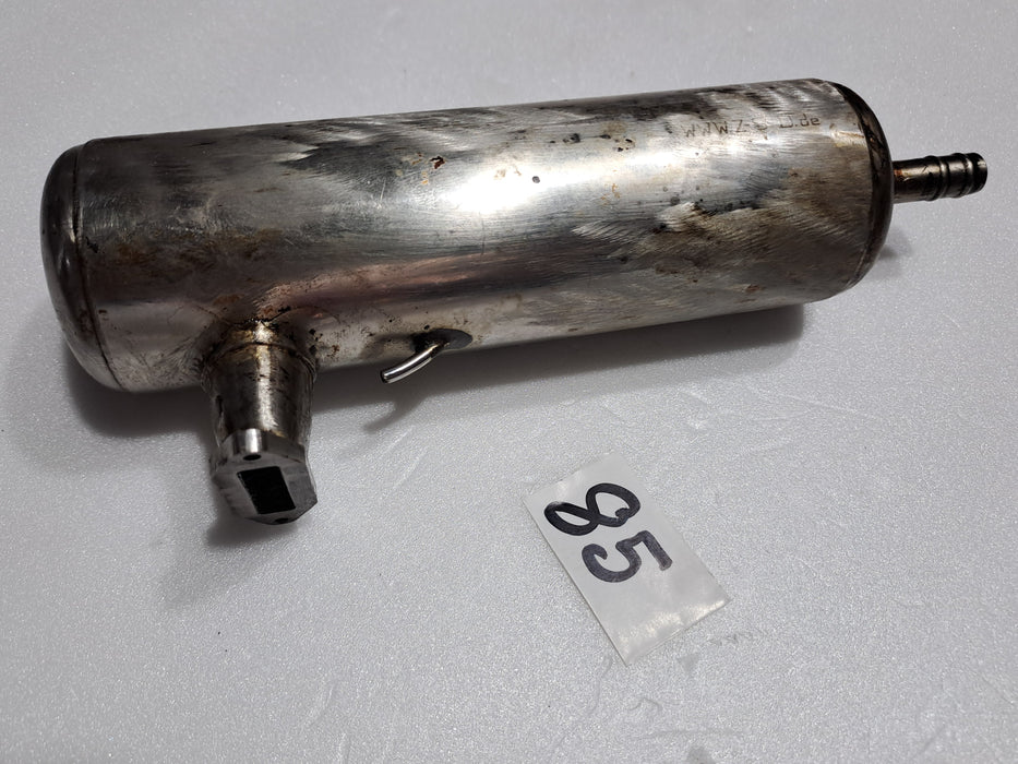 MUFFLER FOR 50 SIZE HELI  NITRO ENGINE LENGTH-200MMPRE OWNED QUALITY