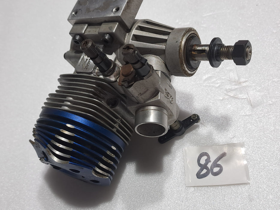OS MAX SZ 91 SIZE NITRO ENGINE FOR HELI (DAMAGED HEAD)PRE OWNED QUALITY