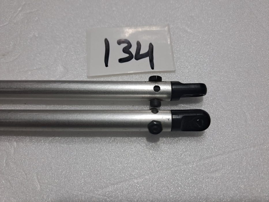 HIROBO SCEADU EVOLUTION 50 TAIL BOOM SUPPORT RODS (PACK OF 2) PART NO-0412-151 PRE OWNED QUALITY