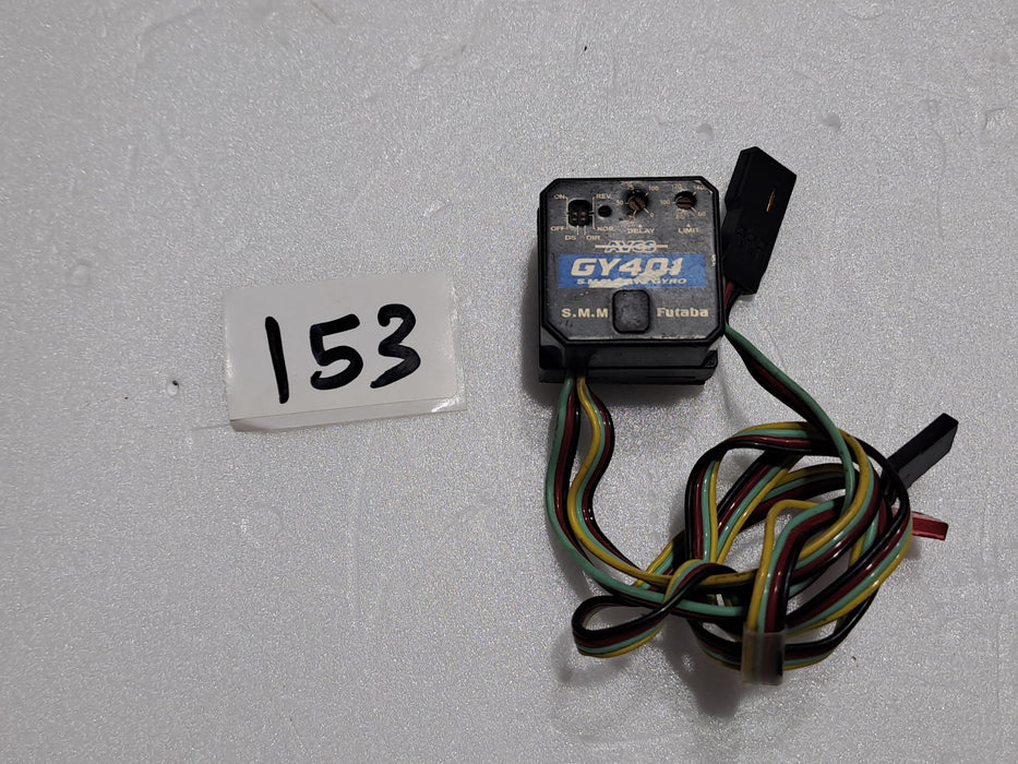 FUTABA TAIL GYRO GY401 FOR HELICOPTER PRE OWNED QUALITY