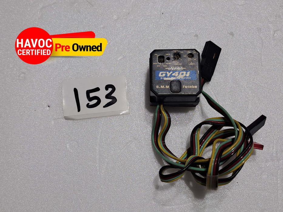 FUTABA TAIL GYRO GY401 FOR HELICOPTER PRE OWNED QUALITY