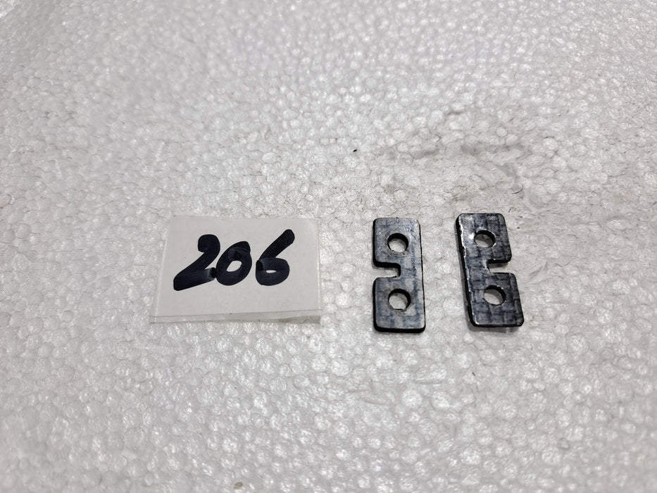 STANDARD SERVO MOUNTING WASHERS CARBON FIBRE  PACK OF 2