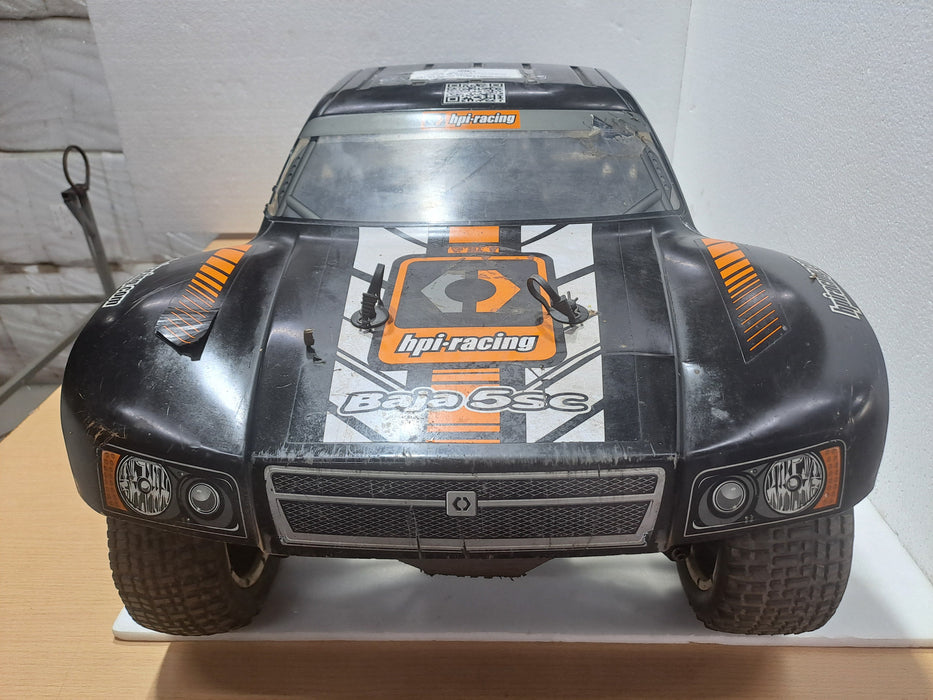HPI BAJA 5SC 1/5 SCALE PETROL CAR BLACK QUALITY PRE OWNED