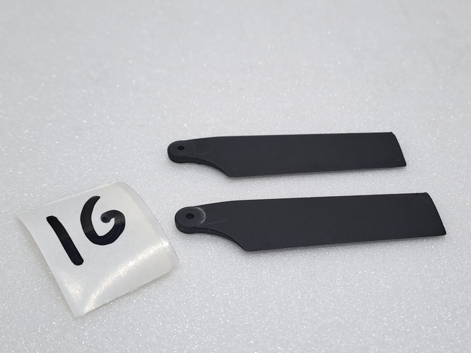 TAIL ROTOR BLADE SET FOR 450 HELI QUALITY PRE OWNED
