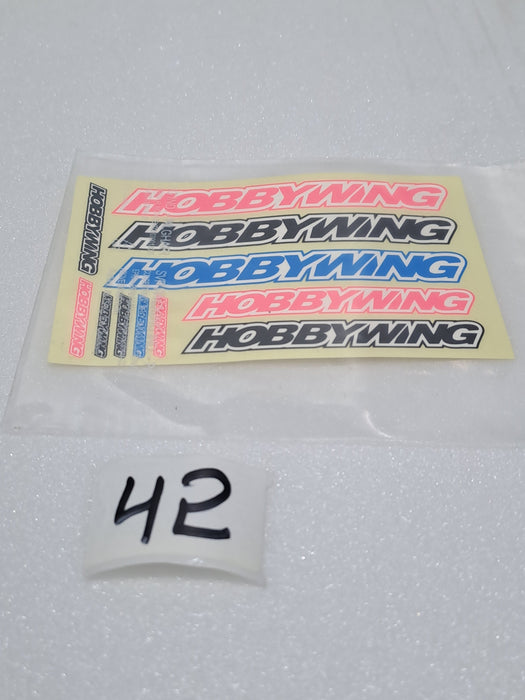 HOBBY WING STICKER