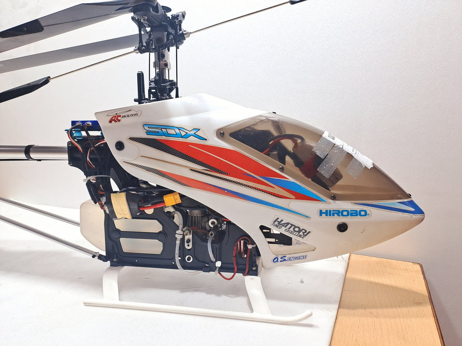 HIROBO SDX SWM NITRO 600 HELI RTF (LIMITED EDITION)QUALITY PRE OWNED