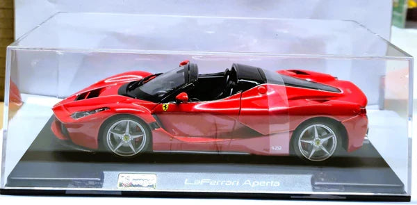 BBURAGO FERRARI LAFERRARI APERTA 1/24 DIECAST MODEL CAR (18-96022)