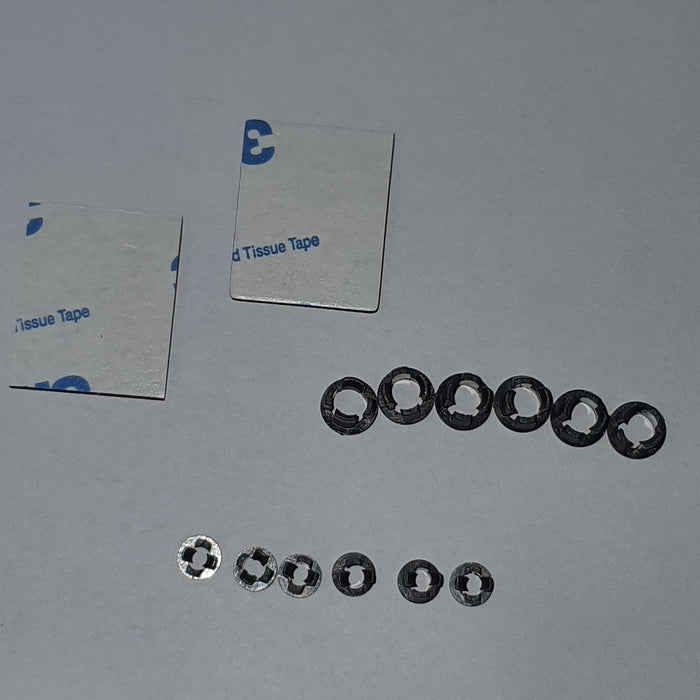 LED LIGHTS CALANDIS 12 NOS WITH BRAKE SIMULATION FLASHING LIGHTS FOR RC CAR 1/10