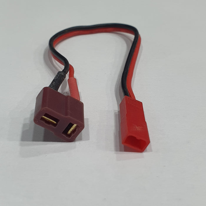 RED JST MALE TO T-PLUG FEMALE CONNECTOR