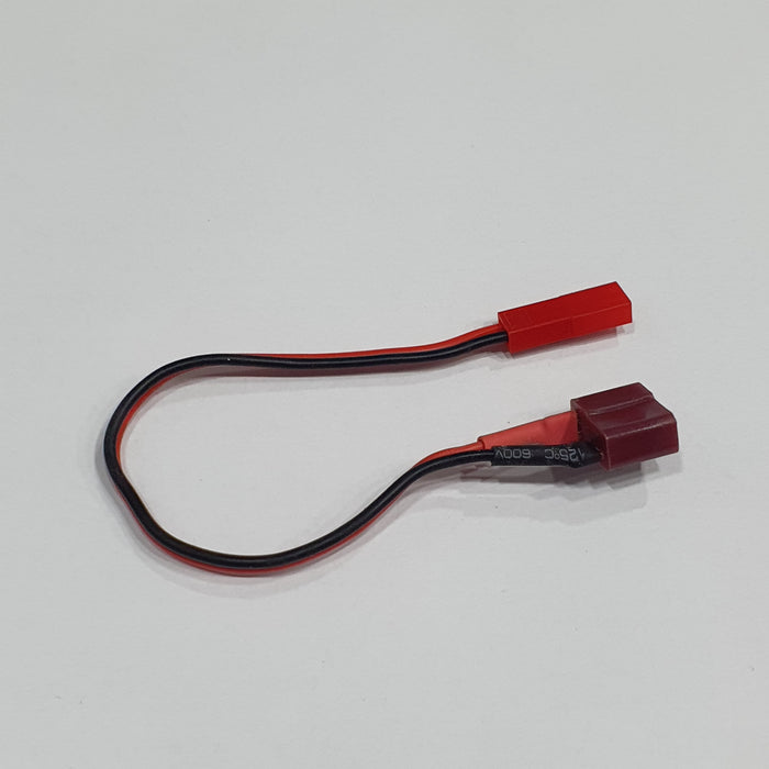 RED JST MALE TO T-PLUG FEMALE CONNECTOR