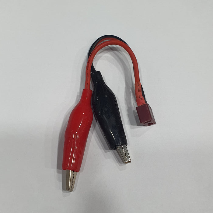 ALLIGATOR CLIP TO T-PLUG FEMALE CONNECTOR