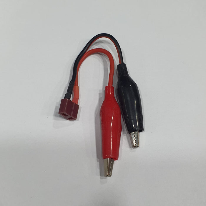 ALLIGATOR CLIP TO T-PLUG FEMALE CONNECTOR