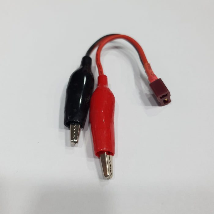 ALLIGATOR CLIP TO T-PLUG FEMALE CONNECTOR
