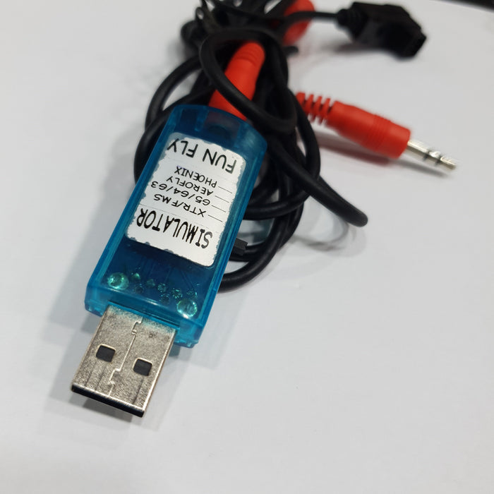 TOG SIMULATOR ADAPTOR WITH 3.5MM JACK & FUTABA TRAINER PIN