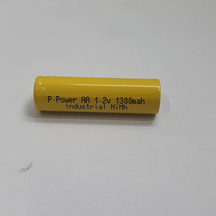 1.2V 1300MAH AA NIMH FLAT HEAD RECHARGEABLE BATTERY
