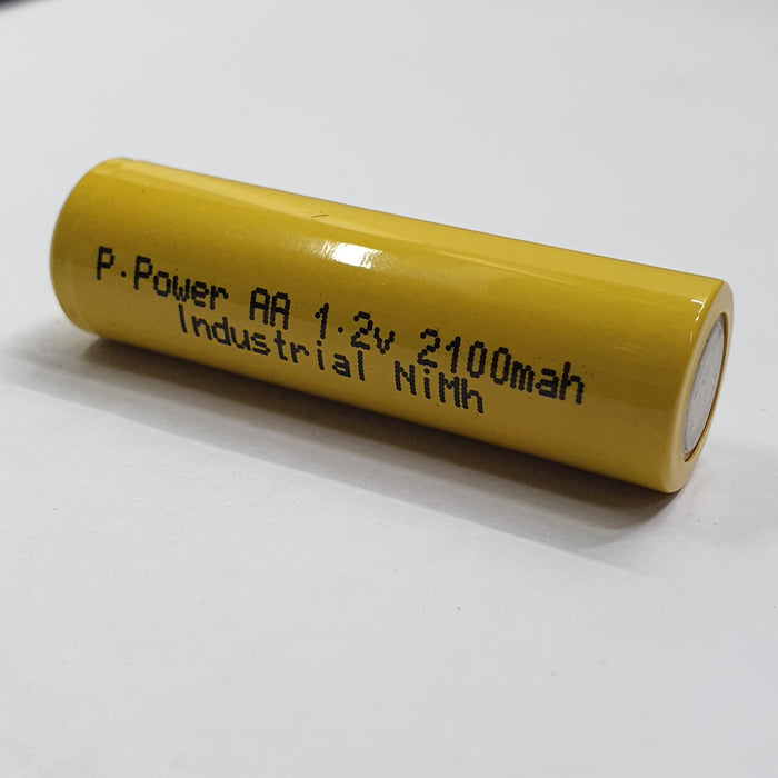1.2V 2100MAH AA NIMH FLAT HEAD RECHARGEABLE BATTERY