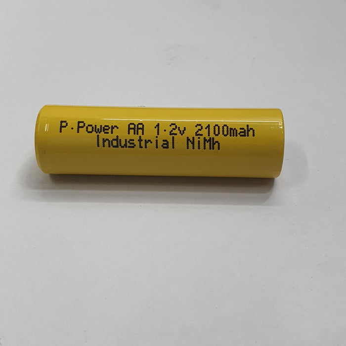 1.2V 2100MAH AA NIMH FLAT HEAD RECHARGEABLE BATTERY