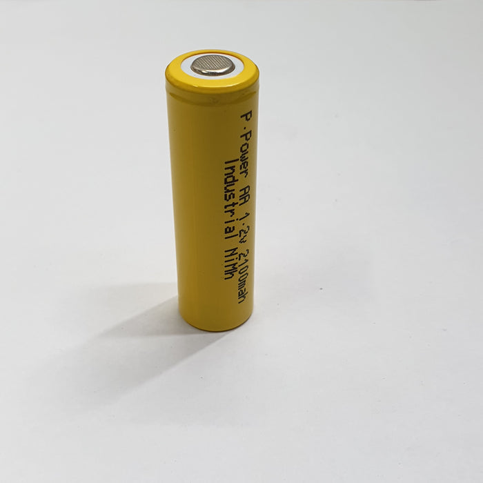 1.2V 2100MAH AA NIMH FLAT HEAD RECHARGEABLE BATTERY