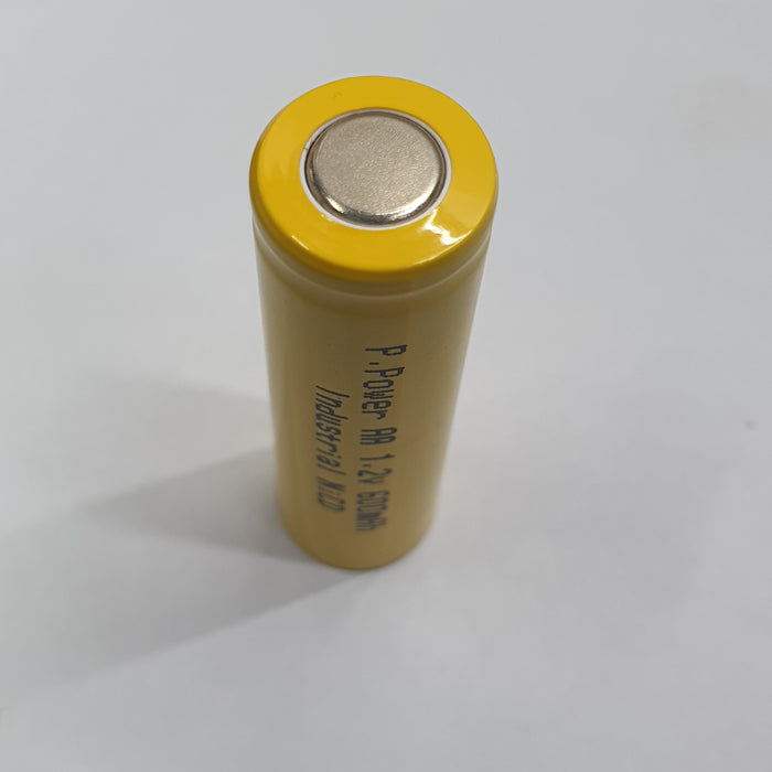 1.2V 600MAH AA NICD FLAT HEAD RECHARGEABLE BATTERY