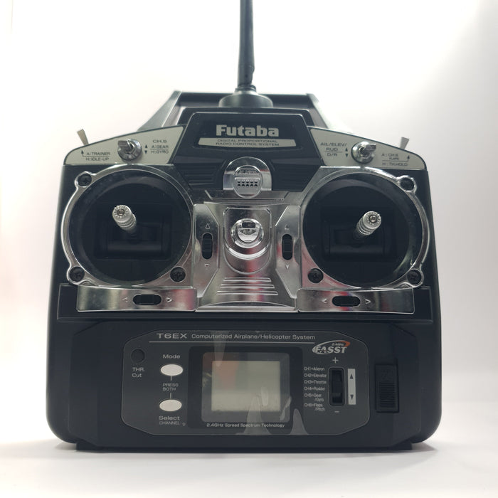 FUTABA TRANSMITTER T6EX WITH R617FS 7CH RECEIVER QUALITY PRE-OWNED