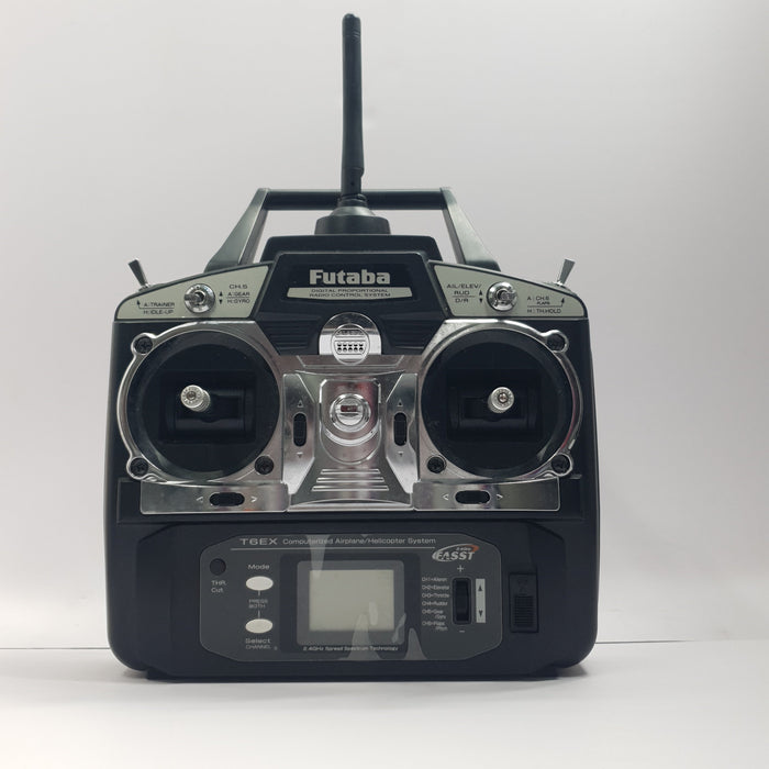 FUTABA TRANSMITTER T6EX WITH R617FS 7CH RECEIVER QUALITY PRE-OWNED