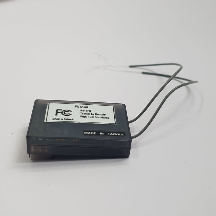 FUTABA TRANSMITTER T6EX WITH R617FS 7CH RECEIVER QUALITY PRE-OWNED