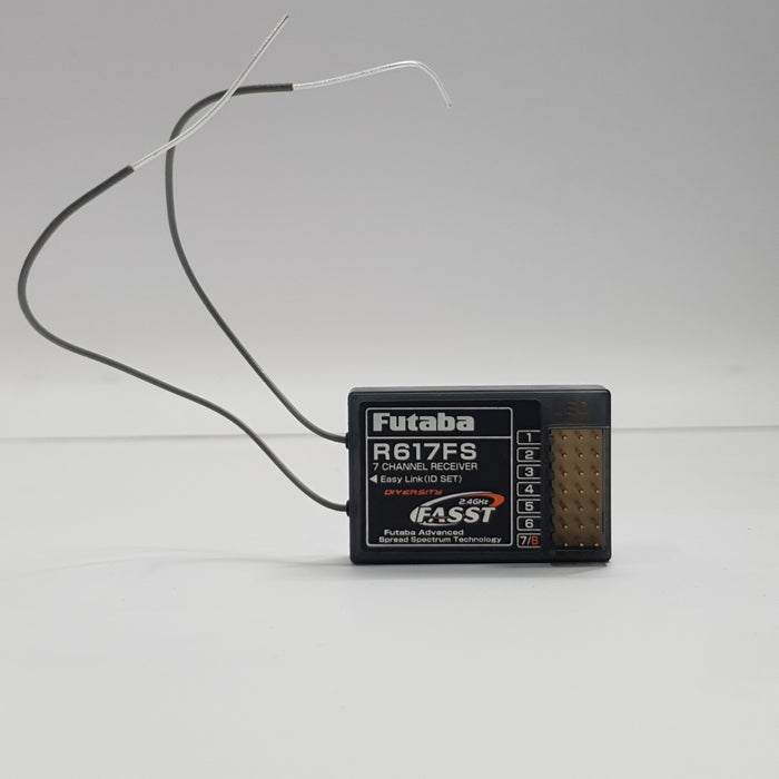 FUTABA TRANSMITTER T6EX WITH R617FS 7CH RECEIVER QUALITY PRE-OWNED