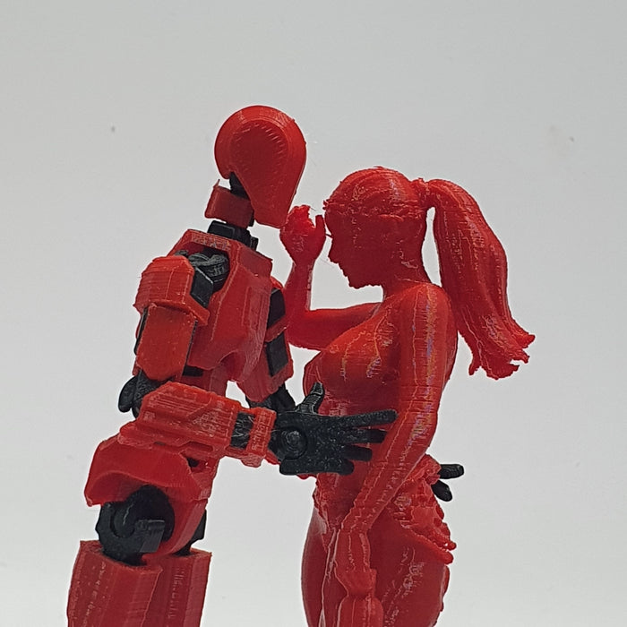 SCALE MINIATURE ACCESSORIES ARTICULATED ACTION TRAINING DUMMY - 3D POSEABLE FIGUURE