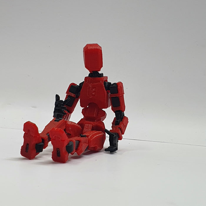 SCALE MINIATURE ACCESSORIES ARTICULATED ACTION TRAINING DUMMY - 3D POSEABLE FIGUURE