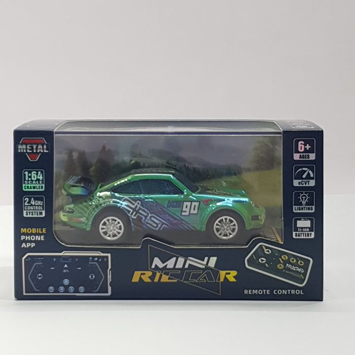 MINI RC CAR SPEED-REGULATING ALLOY HG4-429 1:64 (90 SUPER SPEED SPORT FIRST)