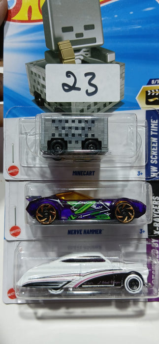 HOT WHEELS CASE-H MAINLINE (PACK OF 3) DIECAST