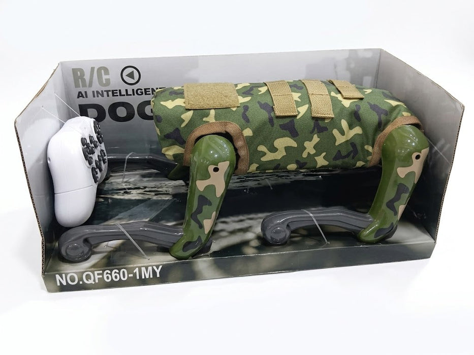 MECH GUARDIAN QF660-1 RC AI INTELLIGENTROBOT DOG GREEN