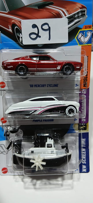 HOT WHEELS CASE-H MAINLINE (PACK OF 3) DIECAST