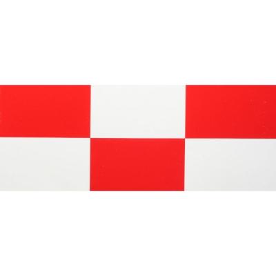 ULTRACOTE 1/2" SQUARE RED&WHITE 2MTR ROLL