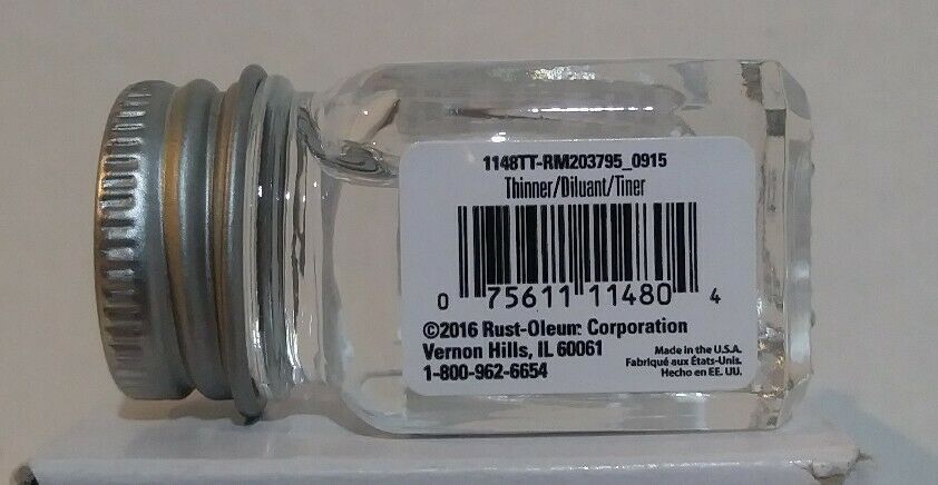 Enamel Thinner 1/4 Oz