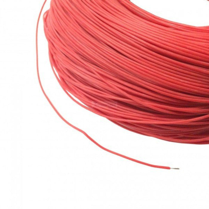 High Quality Ultra Flexible 30AWG Silicone Wire 1m (Red)