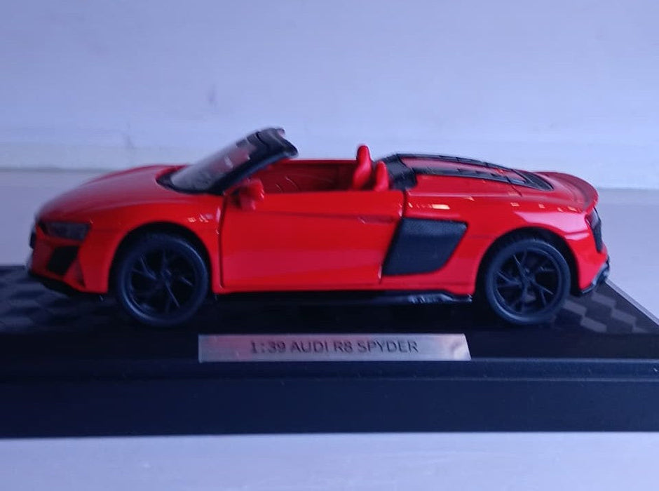 CCA 1:39 AUDI R8 SPYDER DIECAST MODEL 67112C RED