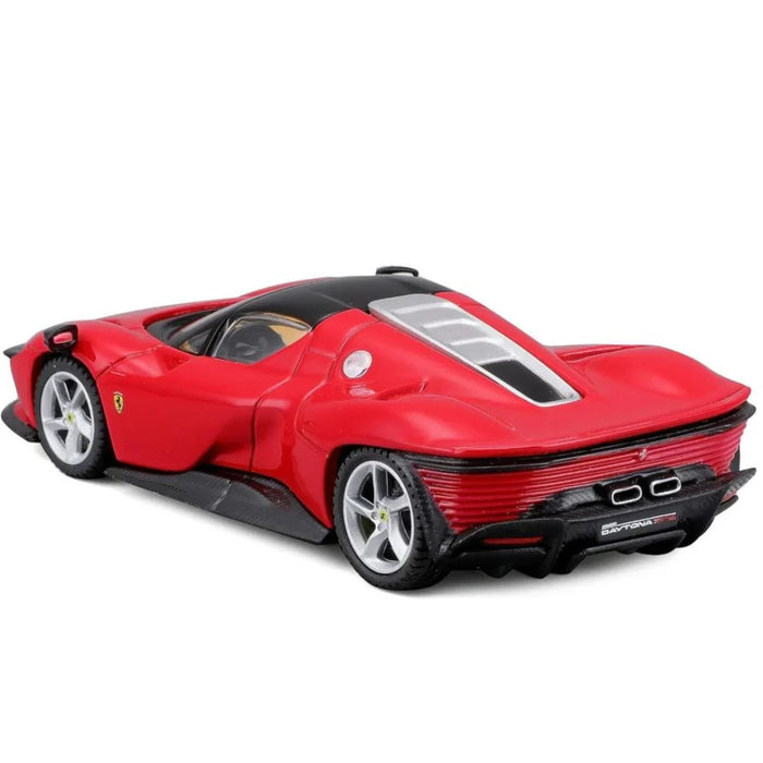 BBURAGO SIGNATURE SERIES 1/43 SCALE FERRARI DAYTONA SP3 DIECAST CAR MODEL  (RED)18-36950