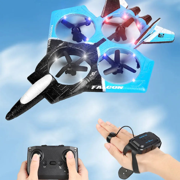 Toy Fighter Drone Combat Aircraft Sensor Plane No.LH-X72WF With Camera