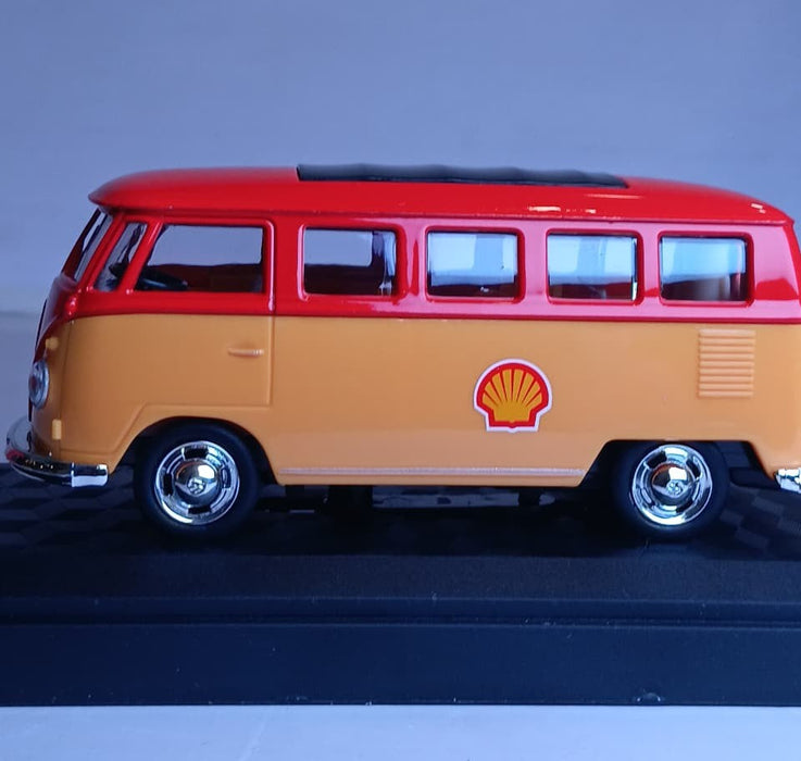 CCA 1:38 VOLKSWAGEN T1 DIECAST MODEL 67050E CAR RED/YELLOW
