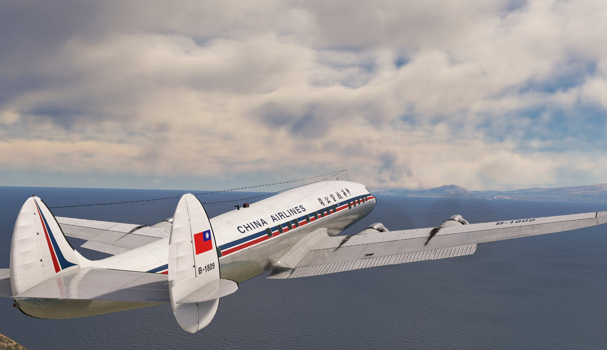 Airplane Diecast China AIRLINES B-1809 1:500 Scale