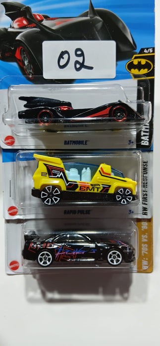HOT WHEELS CASE-G MAINLINE (PACK OF 3) DIECAST